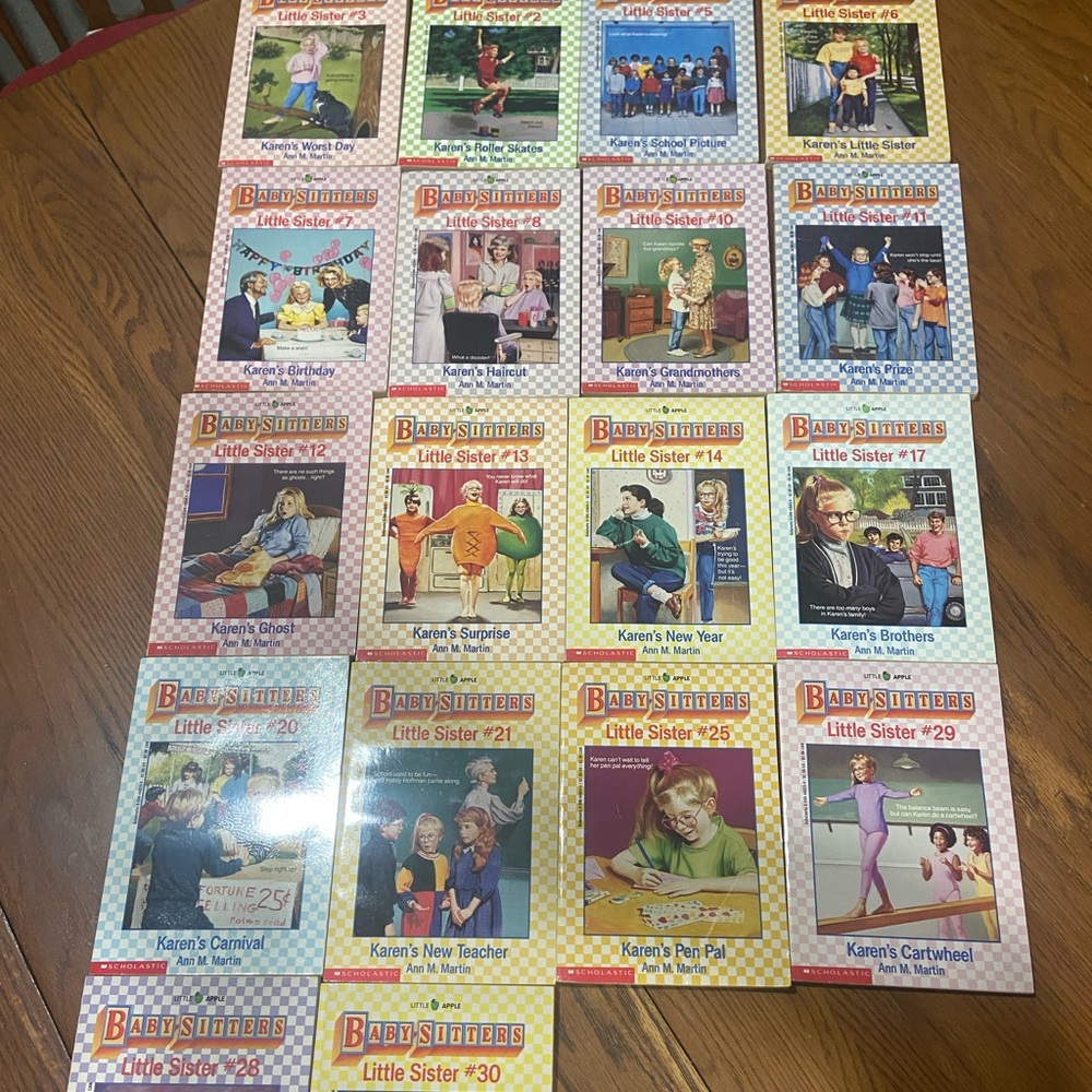baby sitters club books